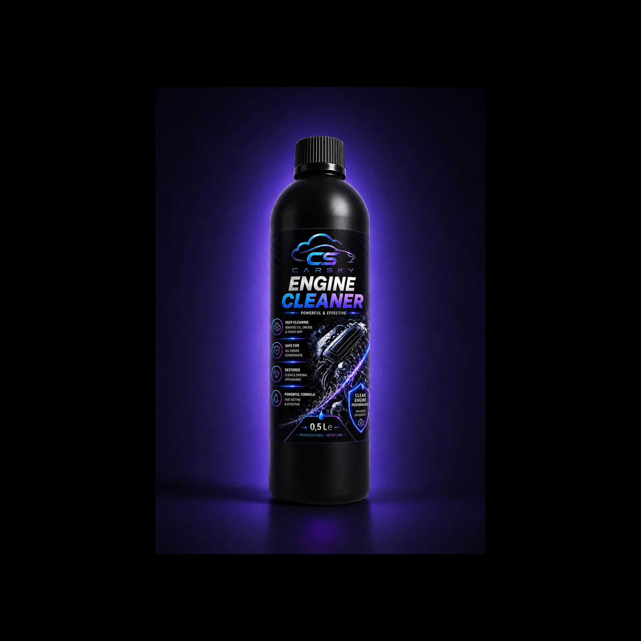 Professionele Motorreiniger - Carsky Engine Cleaner 0,5 L
