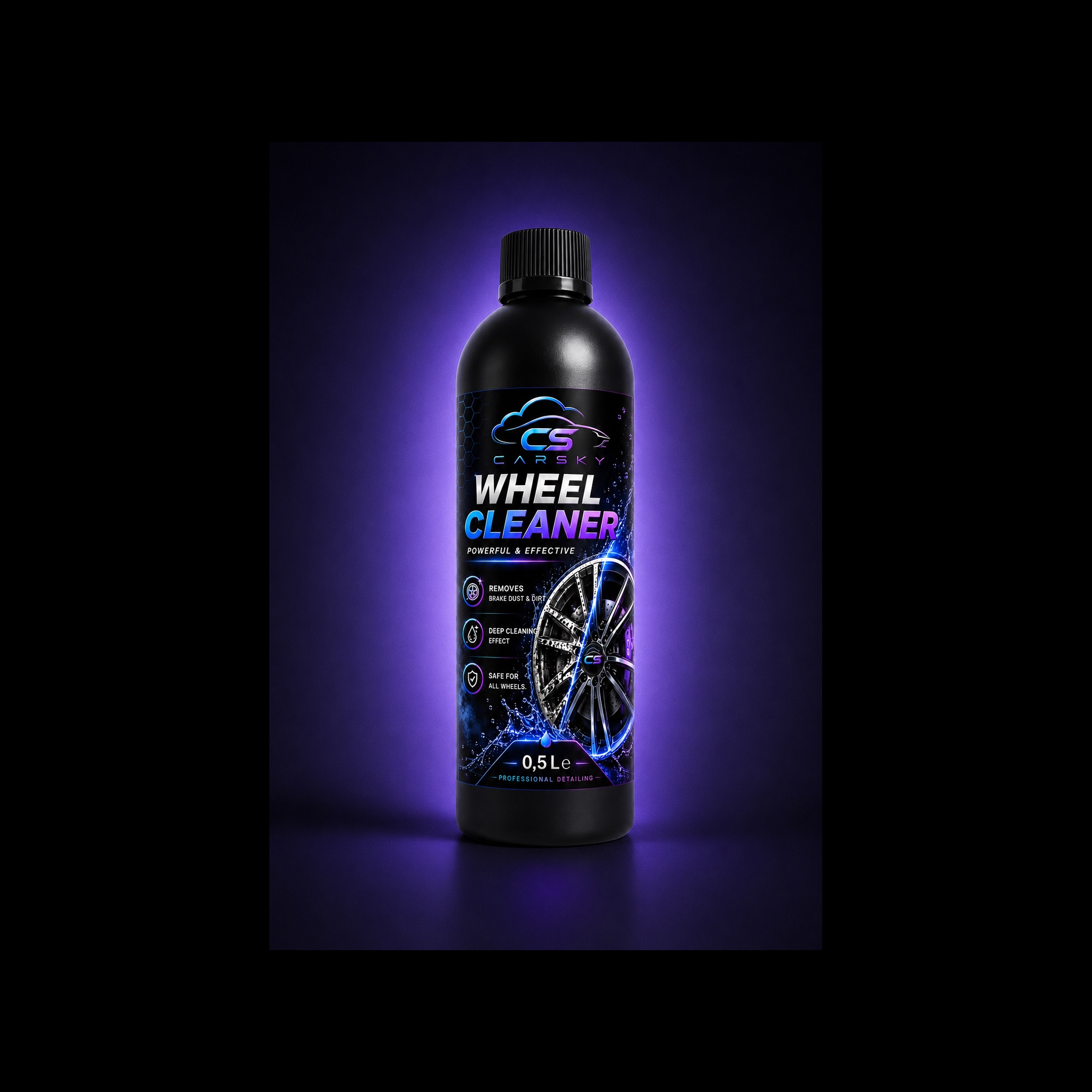Professionele Velgen- en Wielreiniger  - Carsky Wheel Cleaner 0,5 L  Hoofdafbeelding